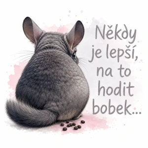 Činčila a bobek