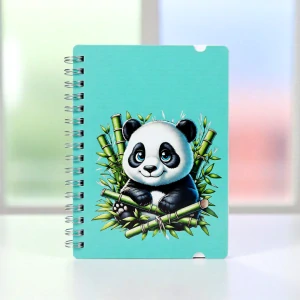 Poznámkový blok A6 - panda
