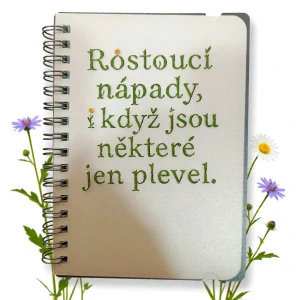 Poznámkový blok A6 - plevel