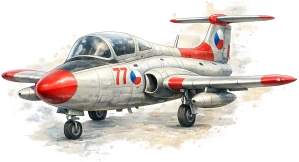 Letadlo "L29 Delfín