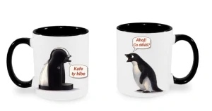 ☕🐧 „Kafe ty blbe“