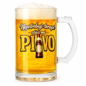 Nepotřebuji terapii, stačí mi pivo
