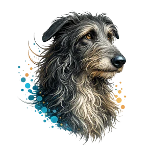 Deerhound neboli skotský jelení pes