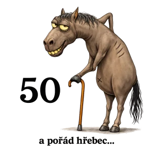 50 a pořád hřebec