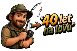Rybář 40 let na lovu