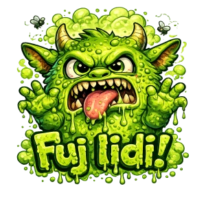 Zelená příšerka - Fuj, lidi!