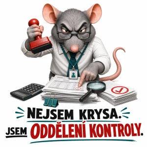 Nejsem krysa - jsem oddělení kontroly
