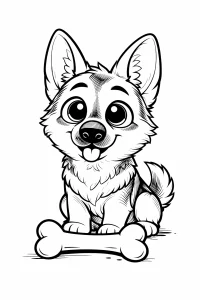 Štěně - 2 motivy ke stažení