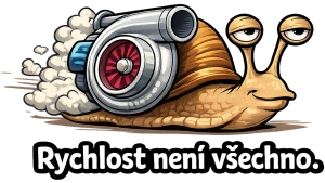 Hlemýžď - rychlost není všechno