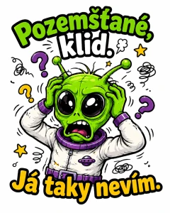 Pozemšťané, klid - Já taky nevím.