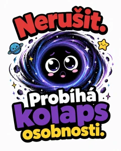 Černá díra - kolaps osobnosti