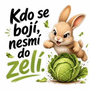 Kdo se bojí, nesmí do zelí