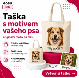 Taška s motivem vašeho psa