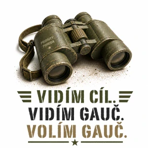 Dalekohled a gauč