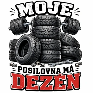 Moje posilovna má dezén