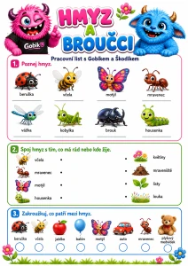 Hmyz a broučci