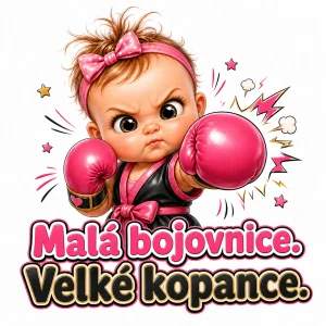 Malá bojovnice - velké kopance