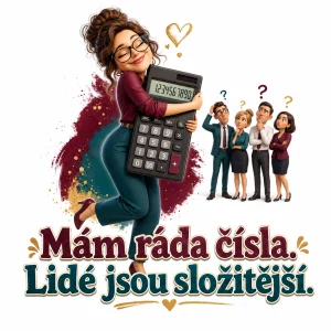 Mám ráda čísla, lidé jsou složitější