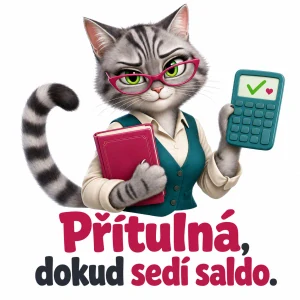 Kočka - přítulná dokud sedí saldo