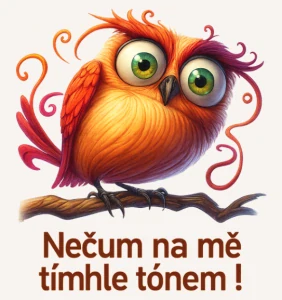 Nečum na mě tímhle tónem