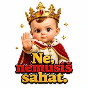 Ne! nemusíš sahat!