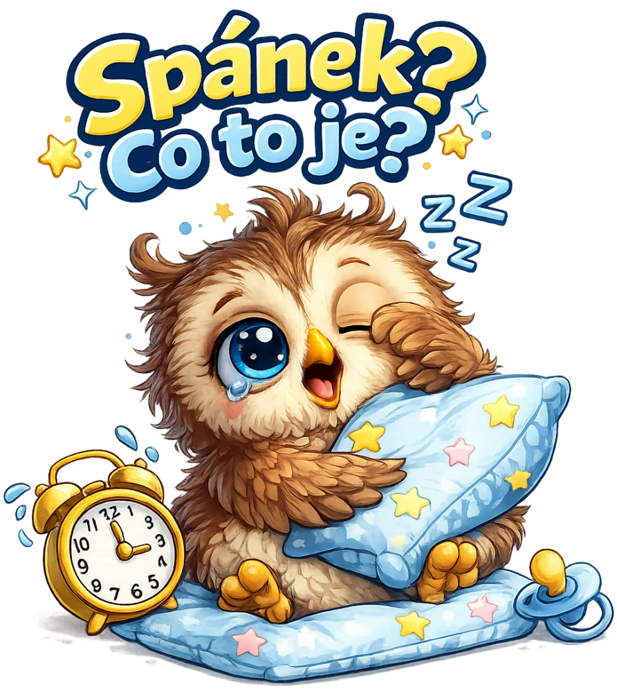 BODY S POTISKEM SOVA