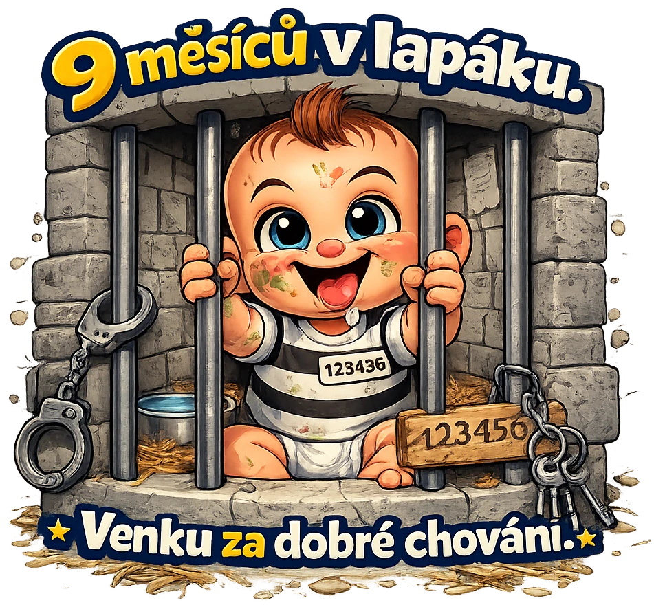 BODY S POTISKEM LAPÁK