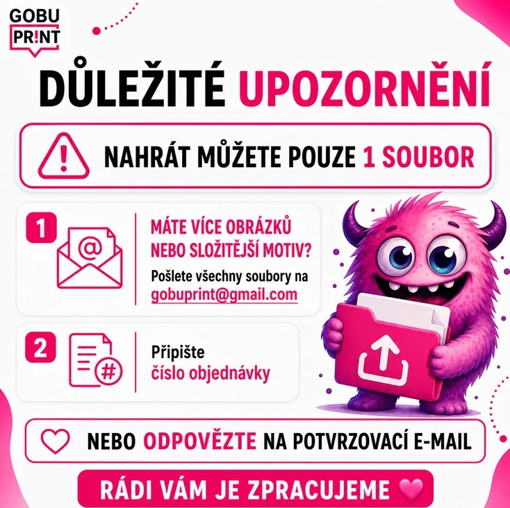 Nažehlovačka s vlastním motivem