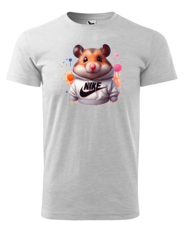 Tričko s křečkem v mikině