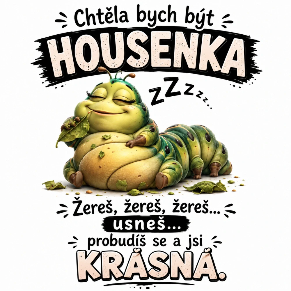 Chtěla bych být housenka II