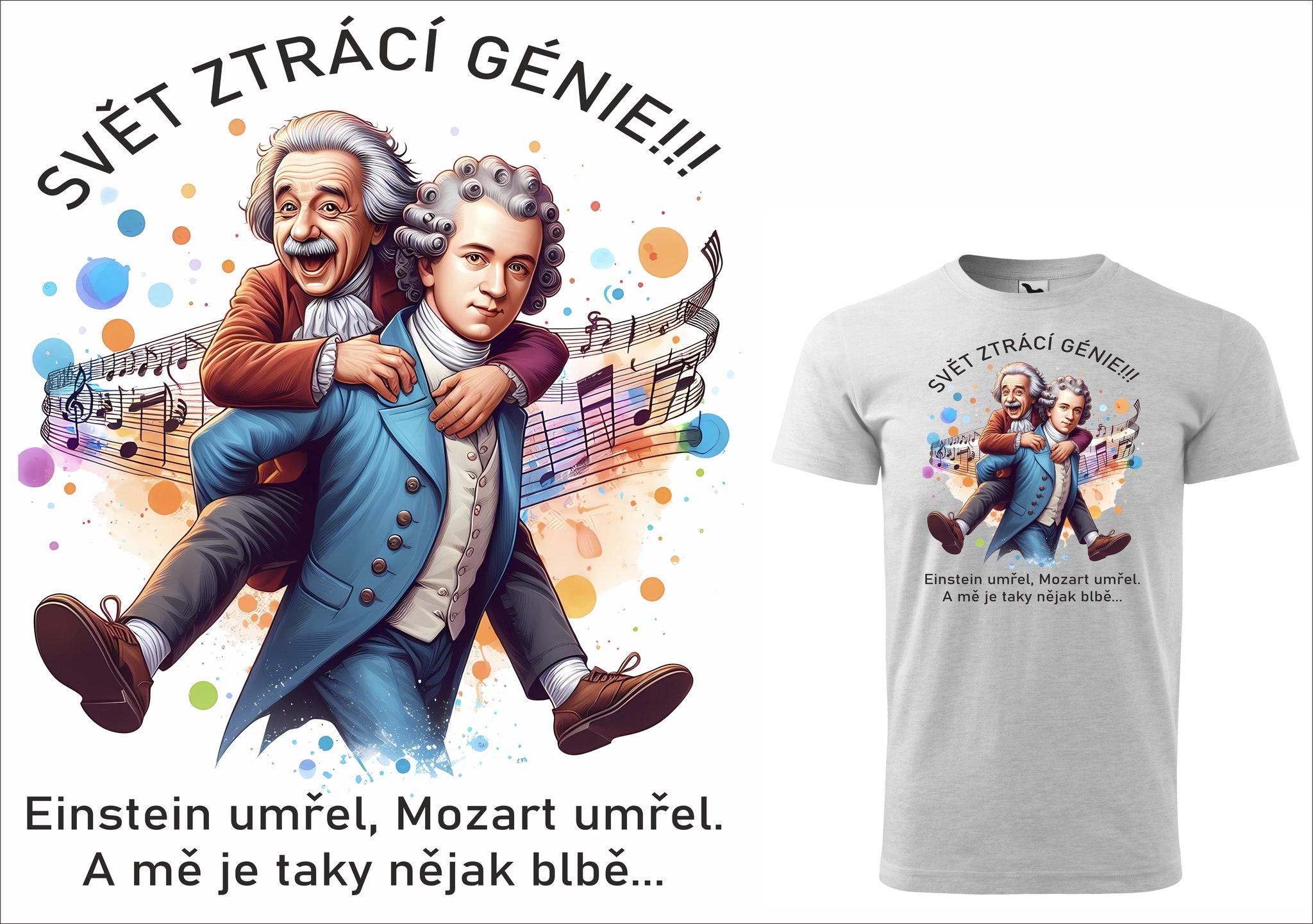 Triko Einstein a Mozart