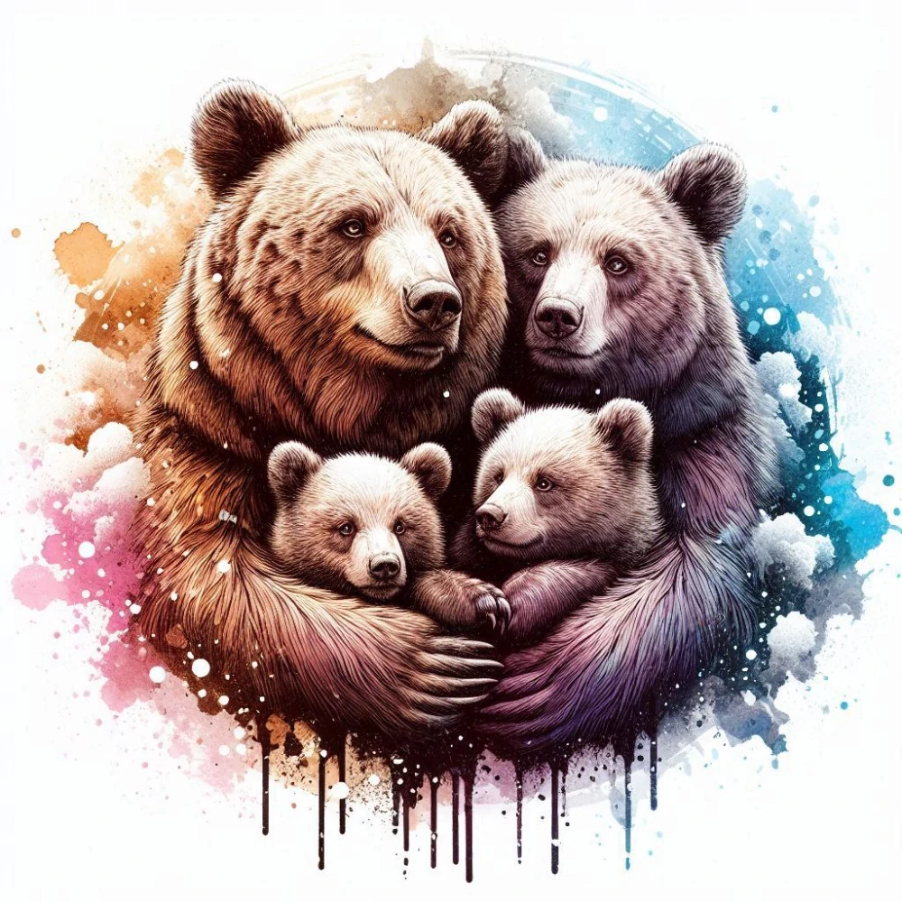 Medvědí máma - 4 motivy