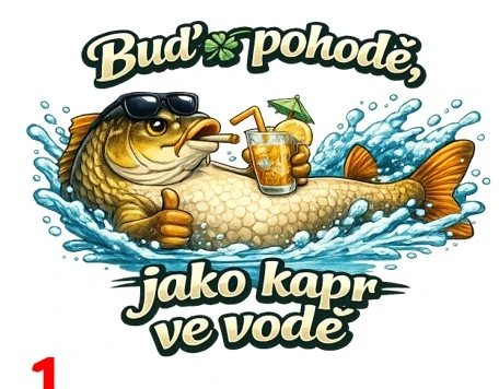 Kapr obecný - 4 motivy