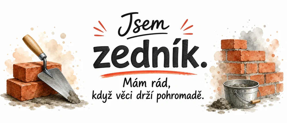 Keramický hrnek - zedník