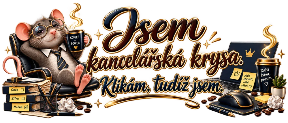 Keramický hrnek - kancelářská krysa