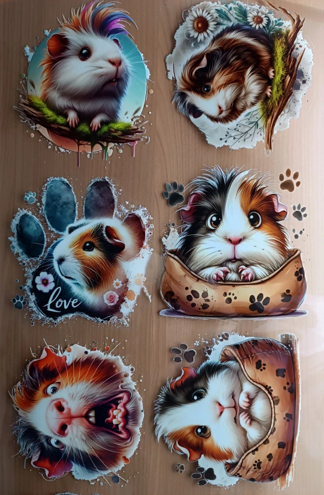 Samolepka UV DTF metráž