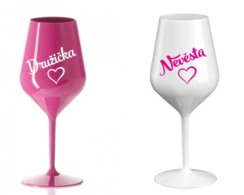 Svatební sklenice na víno 470 ml