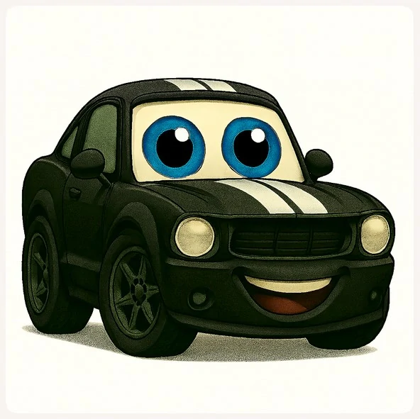 Sportovní autíčka - 4 motivy