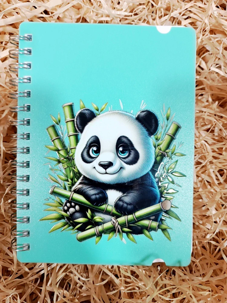 Poznámkový blok A6 - panda