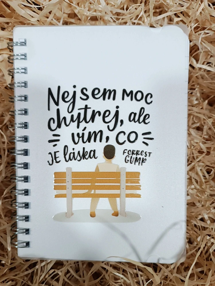 Poznámkový blok A6 - Gump