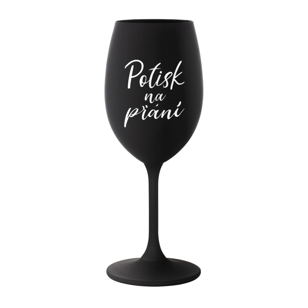 2.Barevné skleničky na víno 450ml s vlastním potiskem