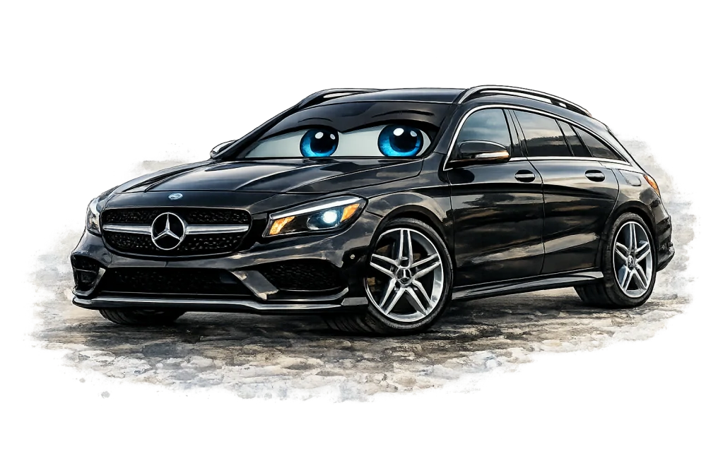 Mercedes CLA Shooting Brake - 2 motivy