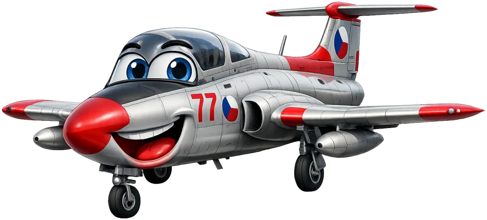 Letadlo "L29 Delfín