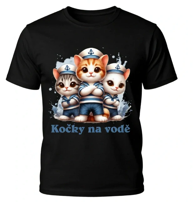1.Vodácká trička s potiskem na přání