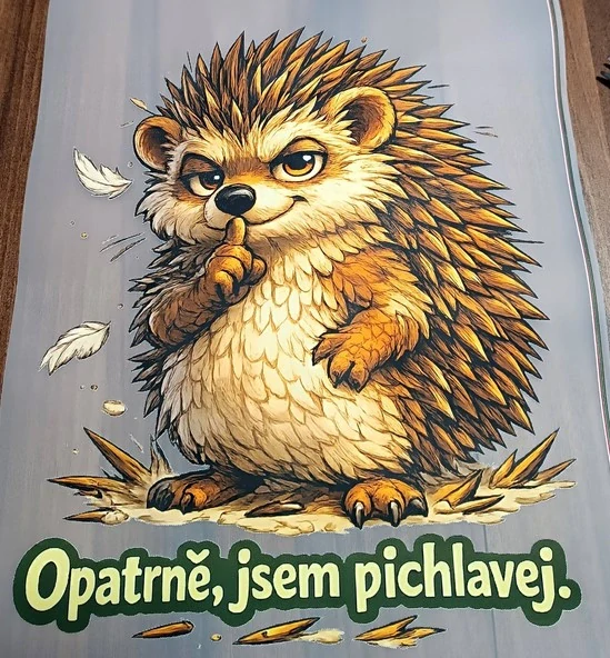 Ježek - opatrně, jsem pichlavej.