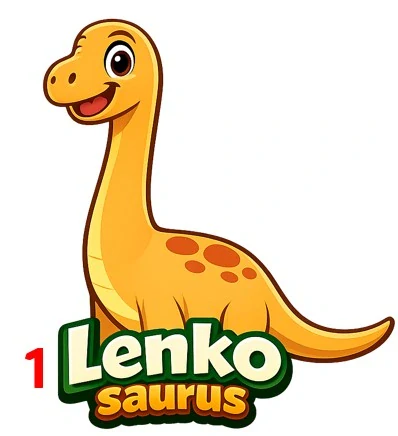 Jménosaurus se jménem dítěte - 4 motivy