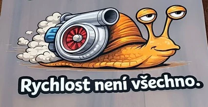 Hlemýžď - rychlost není všechno