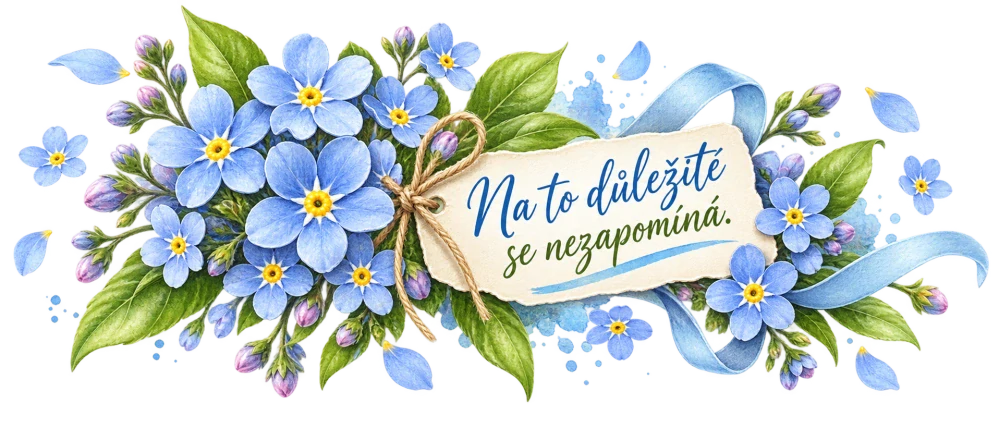 Pomněnky – Na to důležité se nezapomíná. 💙