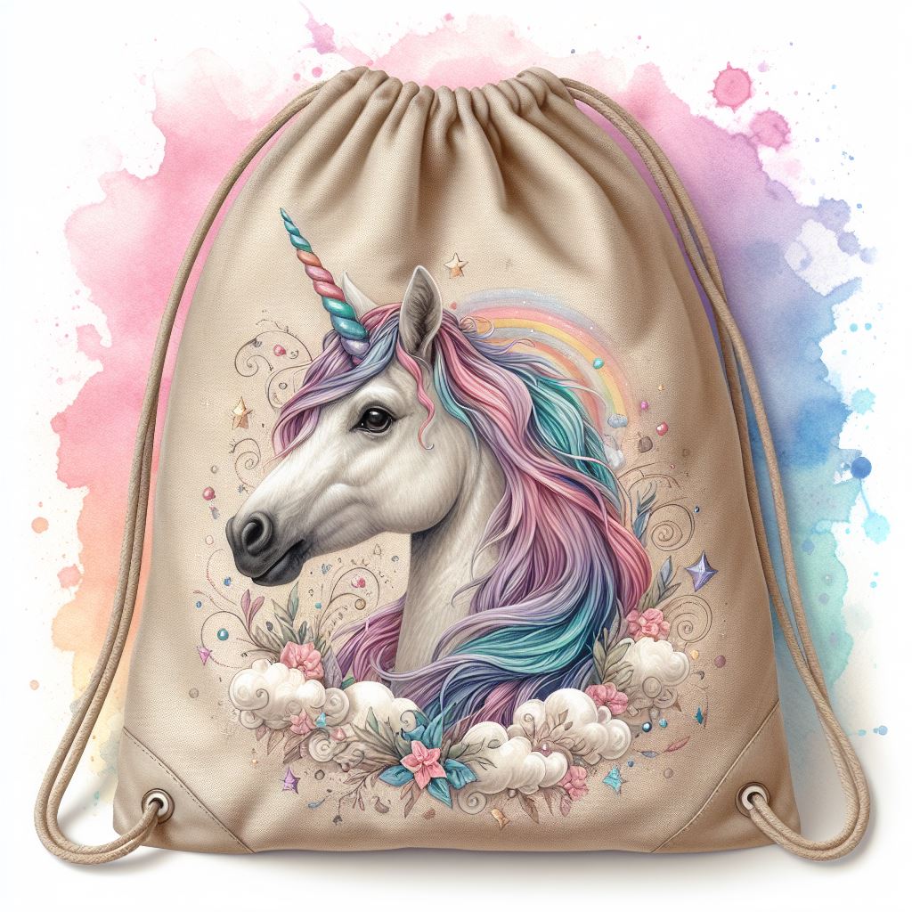 1.Stahovací vak na záda s vlastním potiskem