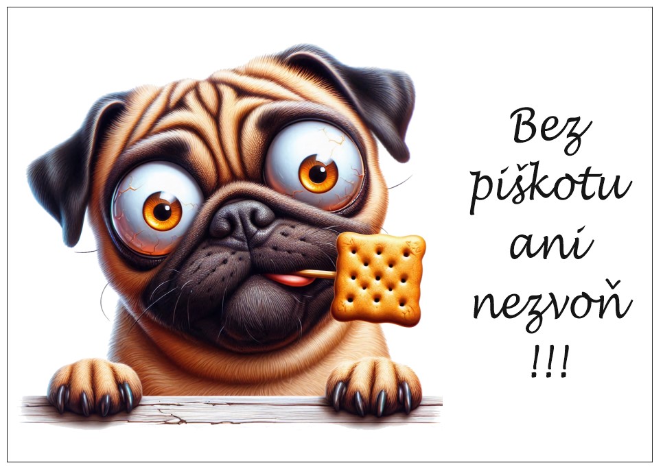 Bez piškotu, ani nezvoň!